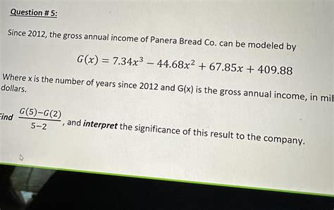 yearly income panera bread